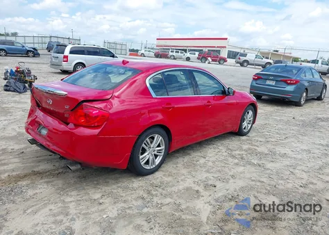 2010 Infiniti G37 Journey from USA, damaged, VIN JN1CV6AP1AM408548